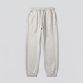 Relaxed Sweatpants, Cement, front view — CARTOON & CARDOON
