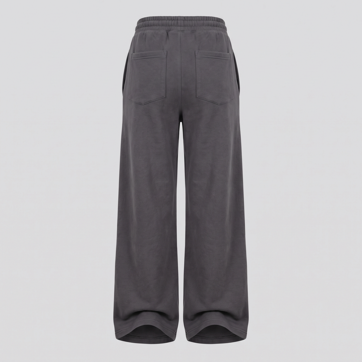 Wide-Leg Trousers, Iron, back view — CARTOON & CARDOON
